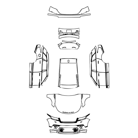Pre-Cut PPF Land Rover Range Rover Velar R-Dynamic HSE 2025 - PPF-Kits