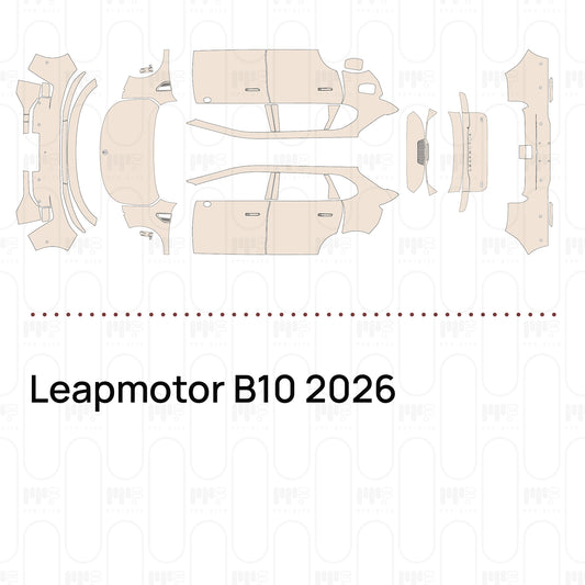Leapmotor B10 2026 – Forskåret PPF-lakbeskyttelsesfilm