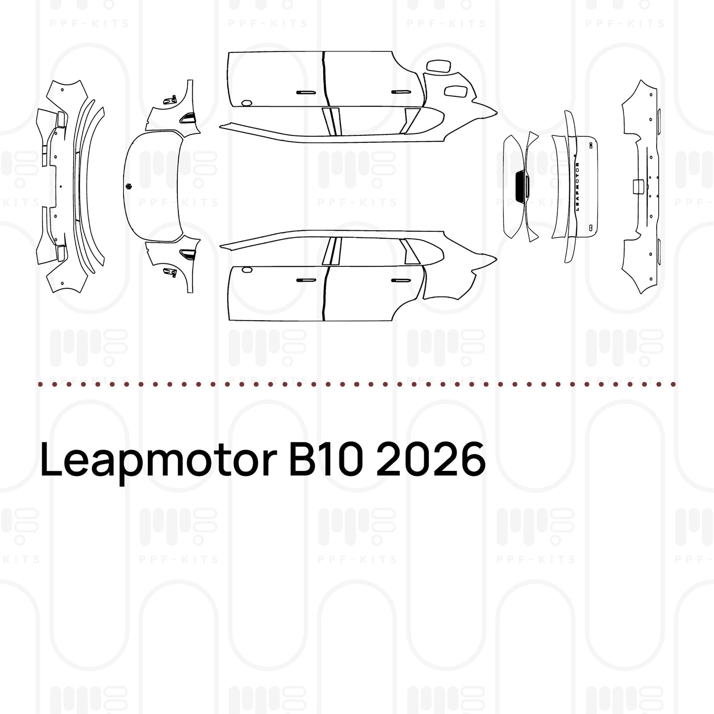 Pre-Cut PPF Leapmotor B10 2026