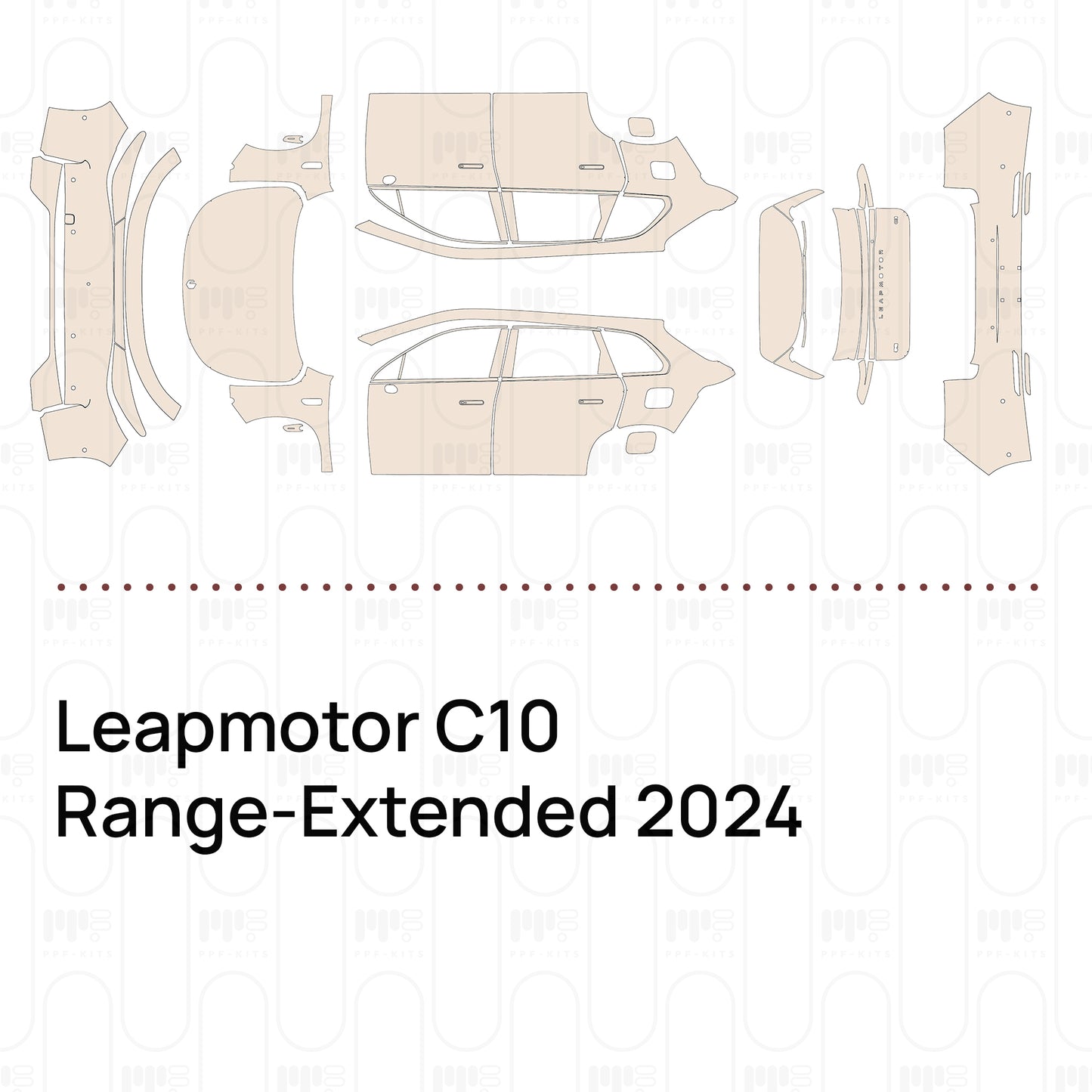 Pre-Cut PPF Leapmotor C10 Range-Extended 2024
