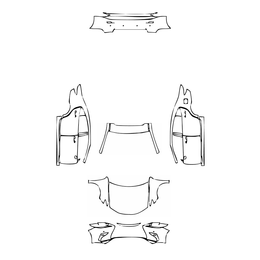 Pre-Cut PPF Lexus ES Luxury 2017 - PPF-Kits