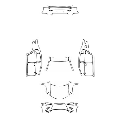 Pre-Cut PPF Lexus ES Luxury 2017 - PPF-Kits