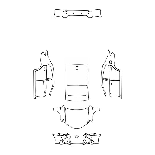 Pre-Cut PPF Lexus GS F-Sport 2017 - PPF-Kits