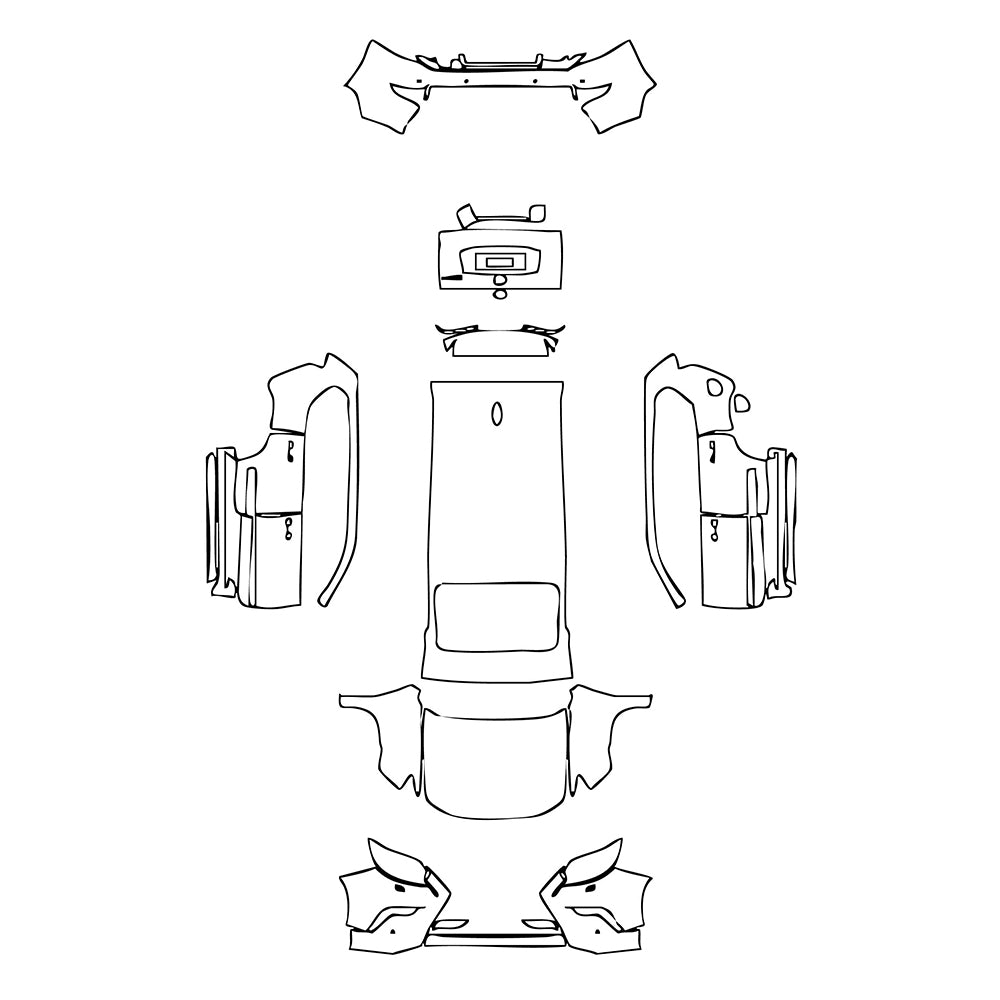 Pre-Cut PPF Lexus GX 2023 - PPF-Kits