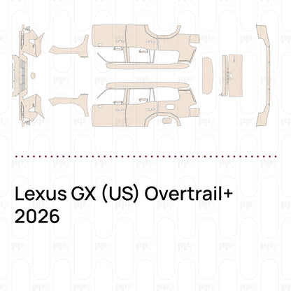 Pre-Cut PPF Lexus GX (US) Overtrail+ 2026