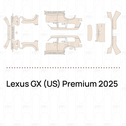 Pre-Cut PPF Lexus GX (US) Premium 2025