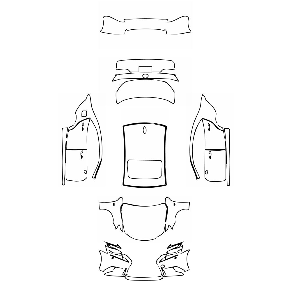 Pre-Cut PPF Lexus IS Sedan F-Sport 2014 - PPF-Kits
