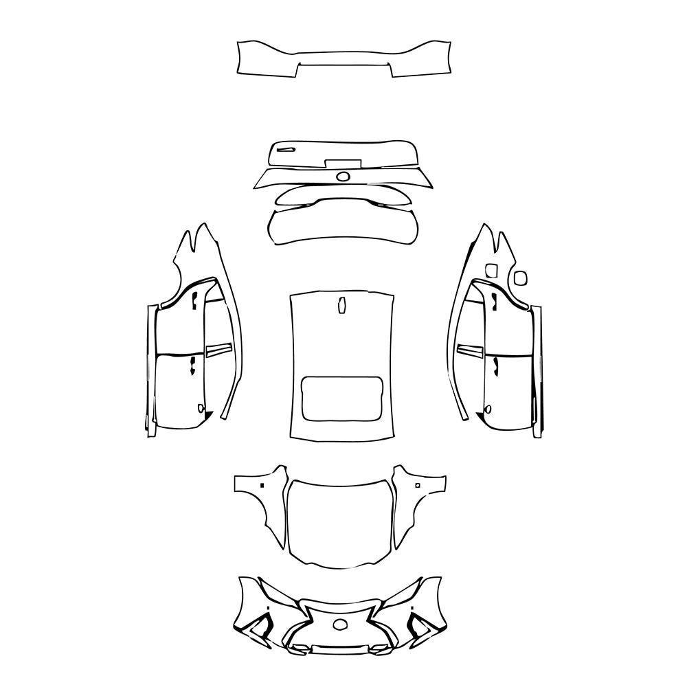 Pre-Cut PPF Lexus IS Sedan F-Sport 2025 - PPF-Kits