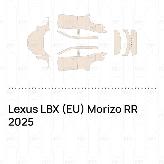 Pre-Cut PPF Lexus LBX (EU) Morizo RR 2025