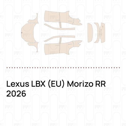 Pre-Cut PPF Lexus LBX (EU) Morizo RR 2026