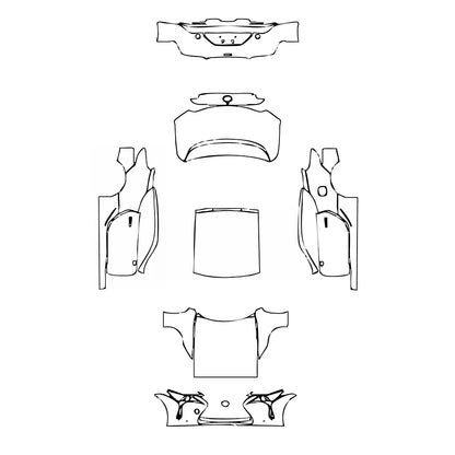 Pre-Cut PPF Lexus LC Coupe 2019 - PPF-Kits