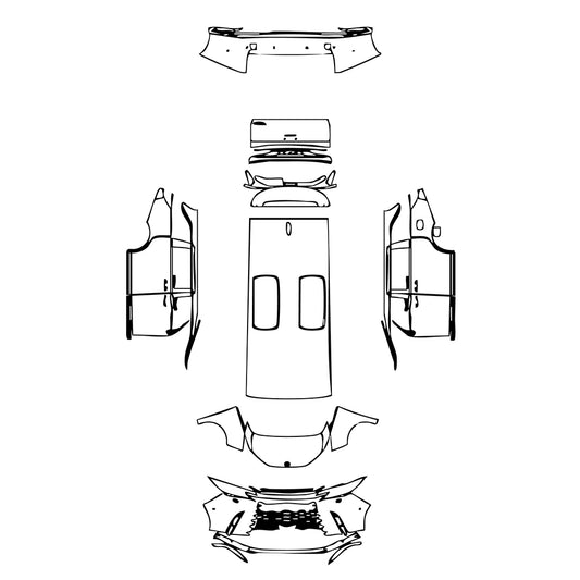 Pre-Cut PPF Lexus LM 2025 - PPF-Kits