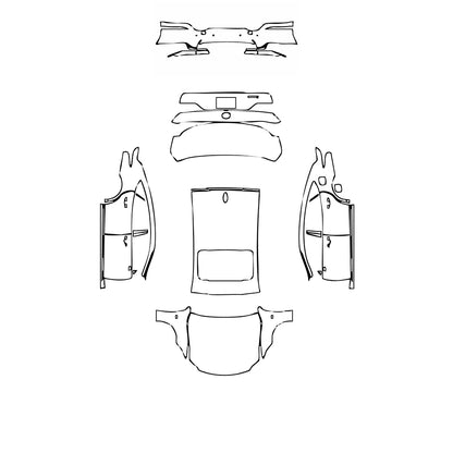 Pre-Cut PPF Lexus LS Fuel F Sport 2023 - PPF-Kits