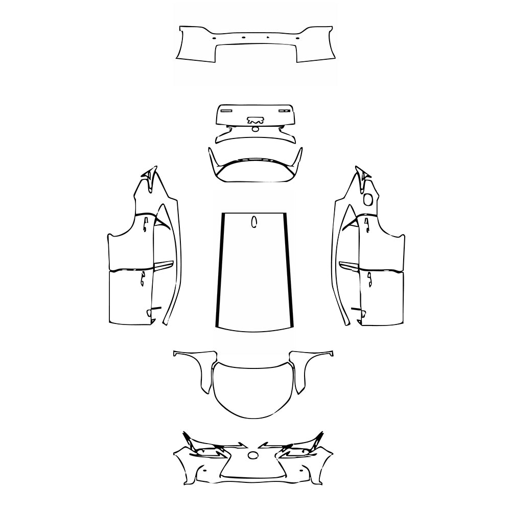 Pre-Cut PPF Lexus NX Base 2016 - PPF-Kits