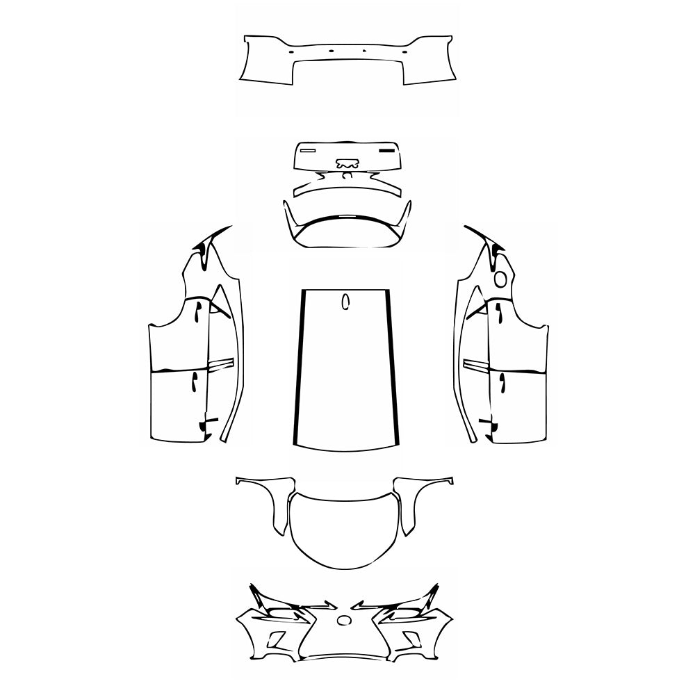 Pre-Cut PPF Lexus NX Base 2018 - PPF-Kits