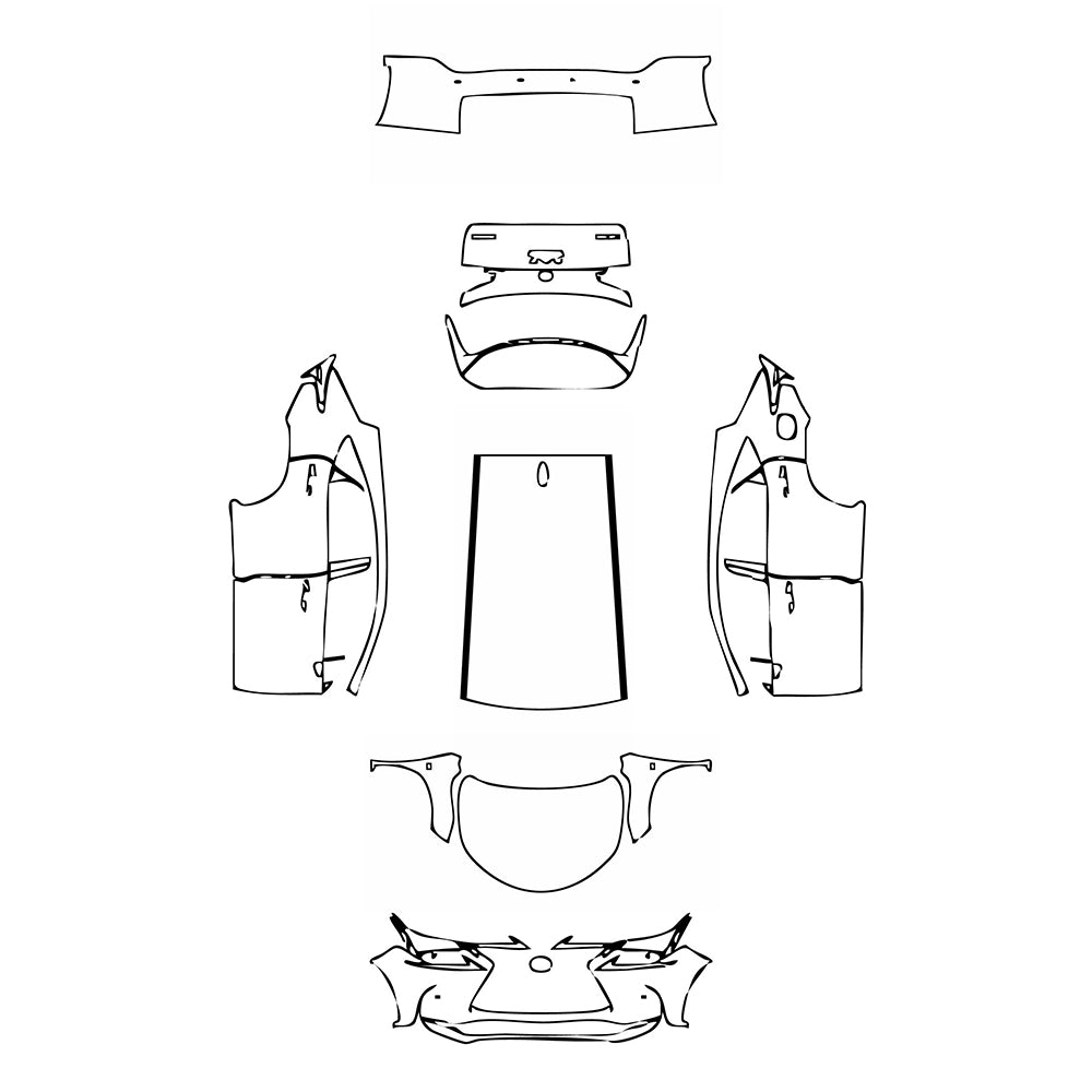 Pre-Cut PPF Lexus NX F-Sport 2016 - PPF-Kits