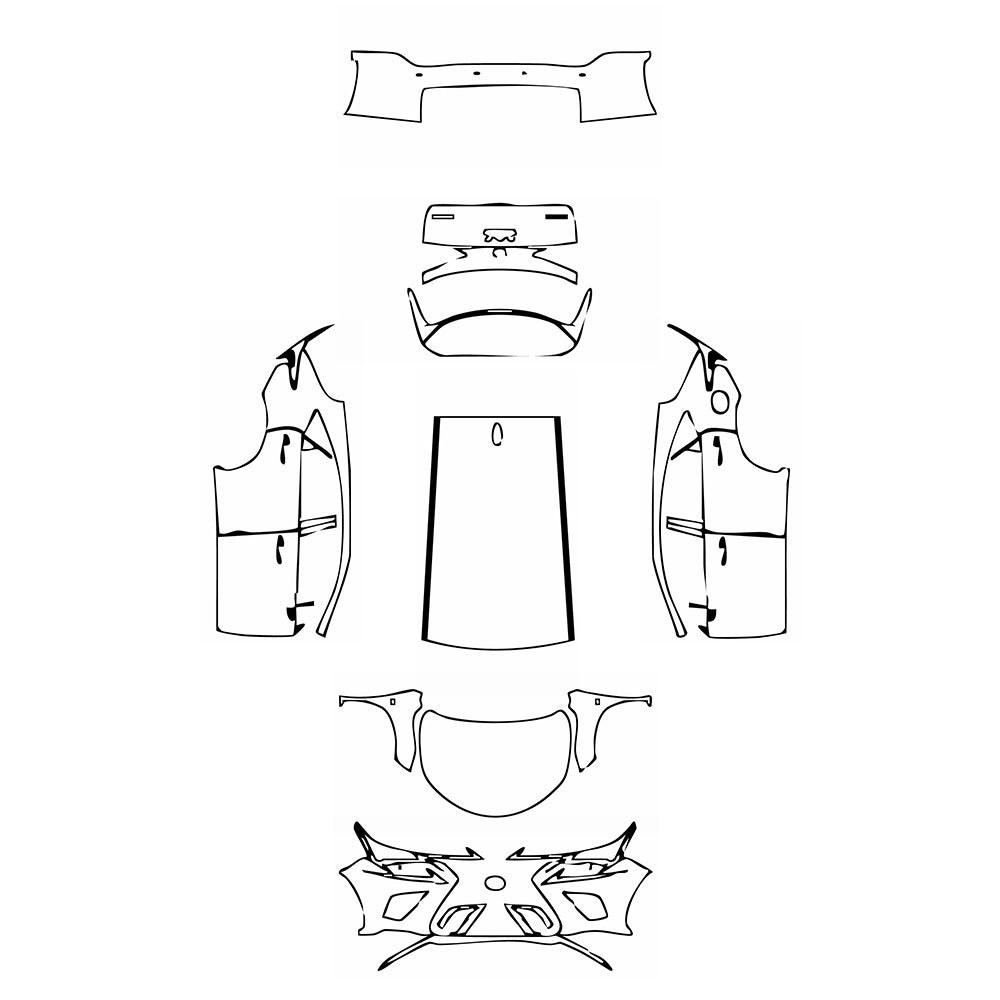 Pre-Cut PPF Lexus NX F-Sport 2017 - PPF-Kits