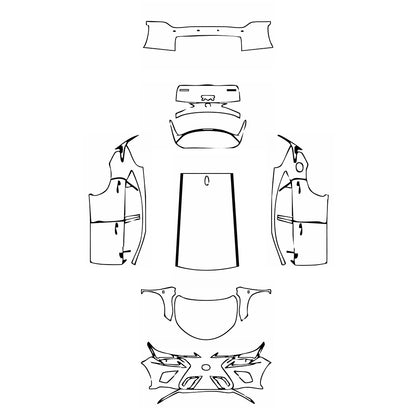Pre-Cut PPF Lexus NX F-Sport 2017 - PPF-Kits