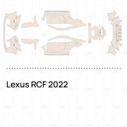 Pre-Cut PPF Lexus RCF 2022