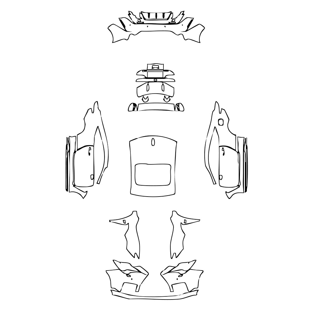 Pre-Cut PPF Lexus RCF 2023 - PPF-Kits