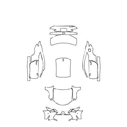 Pre-Cut PPF Lexus RC Base 2016 - PPF-Kits