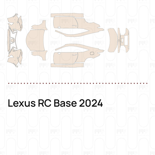 Pre-Cut PPF Lexus RC Base 2024