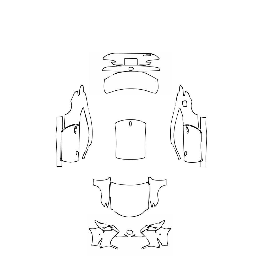 Pre-Cut PPF Lexus RC F-Sport 2016 - PPF-Kits