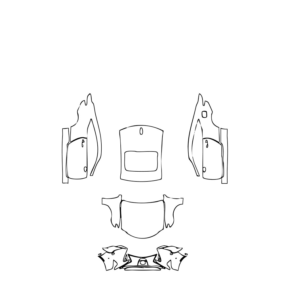 Pre-Cut PPF Lexus RC F-Sport 2019 - PPF-Kits