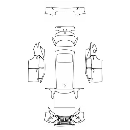 Pre-Cut PPF Lexus RX RX L (EWB) Base 2019 - PPF-Kits