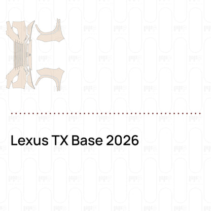 Pre-Cut PPF Lexus TX Base 2026