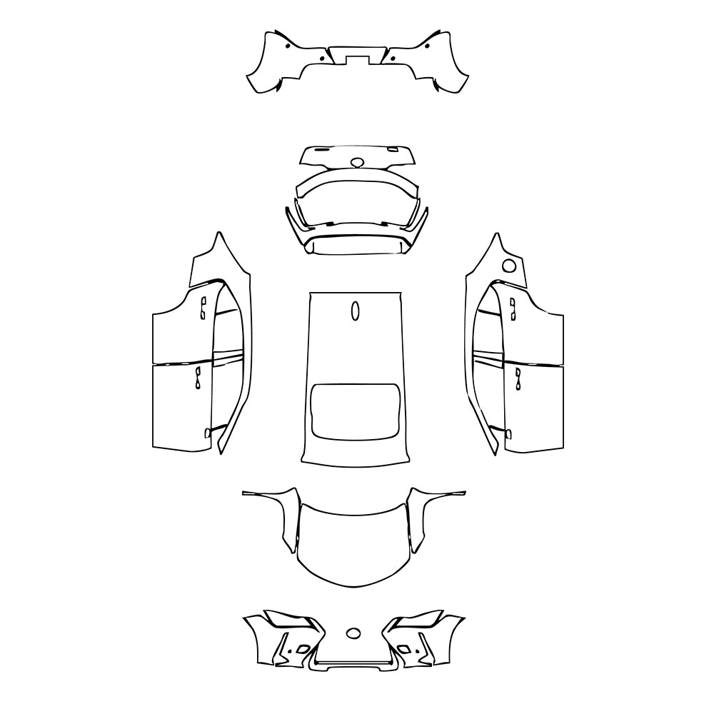 Pre-Cut PPF Lexus UX Base 2021 - PPF-Kits