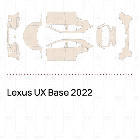 Pre-Cut PPF Lexus UX Base 2022