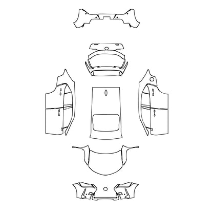 Pre-Cut PPF Lexus UX Base 2025 - PPF-Kits