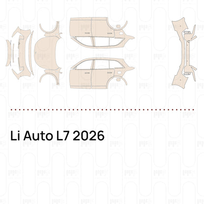Pre-Cut PPF Li Auto L7 2026