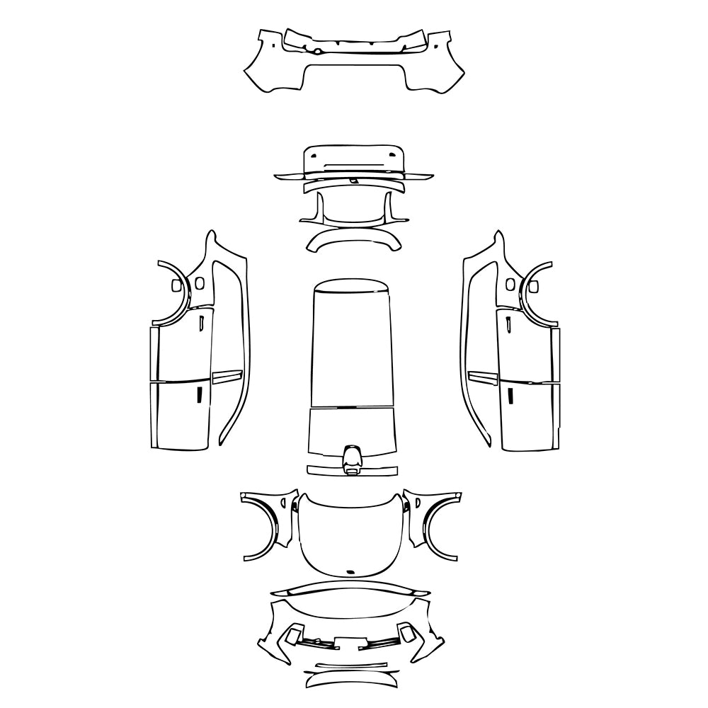Pre-Cut PPF Li Auto L9 2022 - PPF-Kits