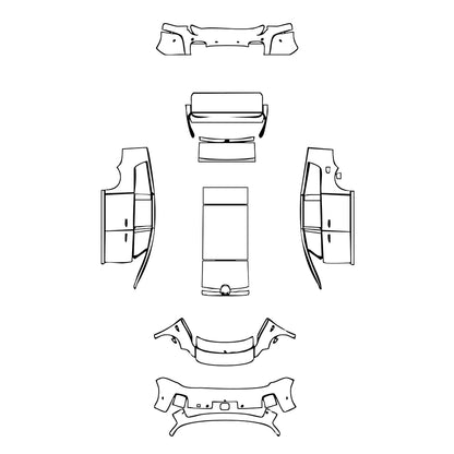 Pre-Cut PPF Li Auto Mega 2025 - PPF-Kits