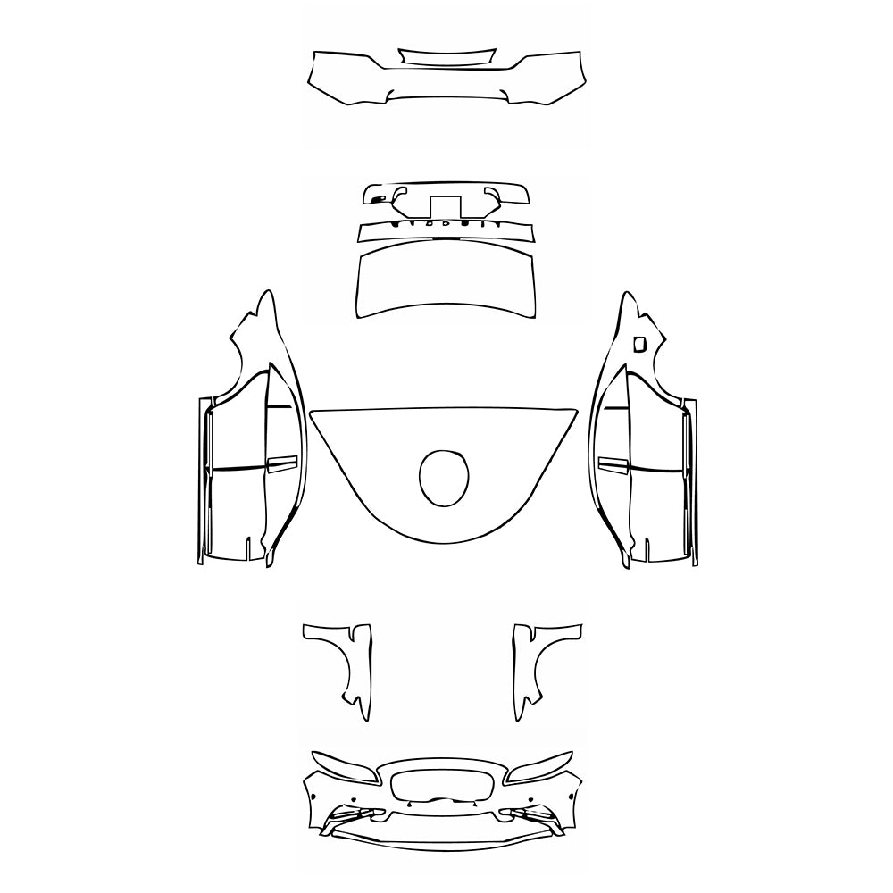 Pre-Cut PPF Lincoln Continental 2020 - PPF-Kits