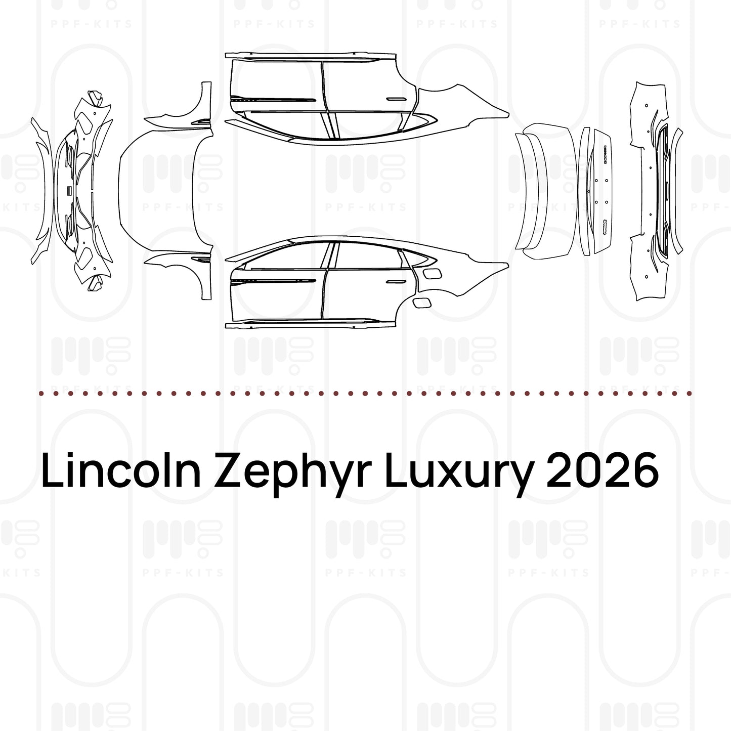 Pre-Cut PPF Lincoln Zephyr Luxury 2026