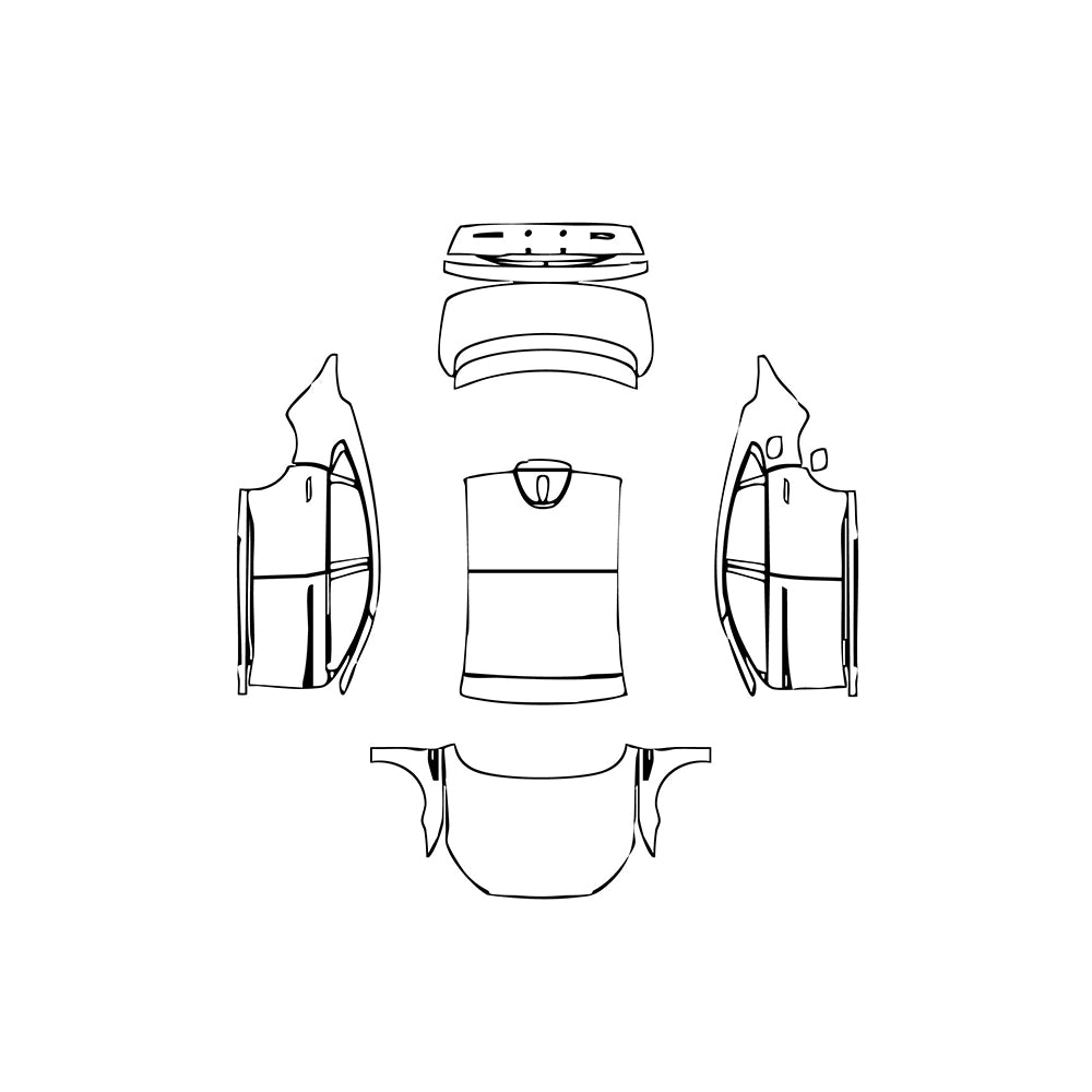 Pre-Cut PPF Lincoln Zephyr Sport 2025 - PPF-Kits