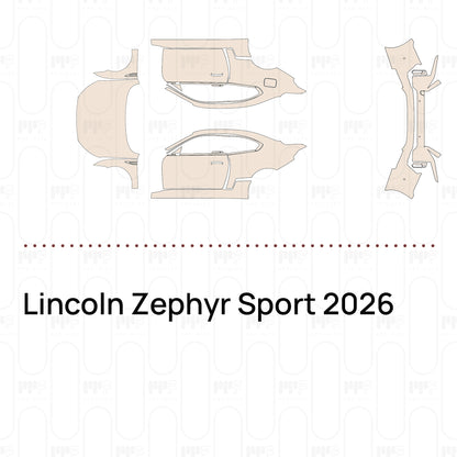 Pre-Cut PPF Lincoln Zephyr Sport 2026