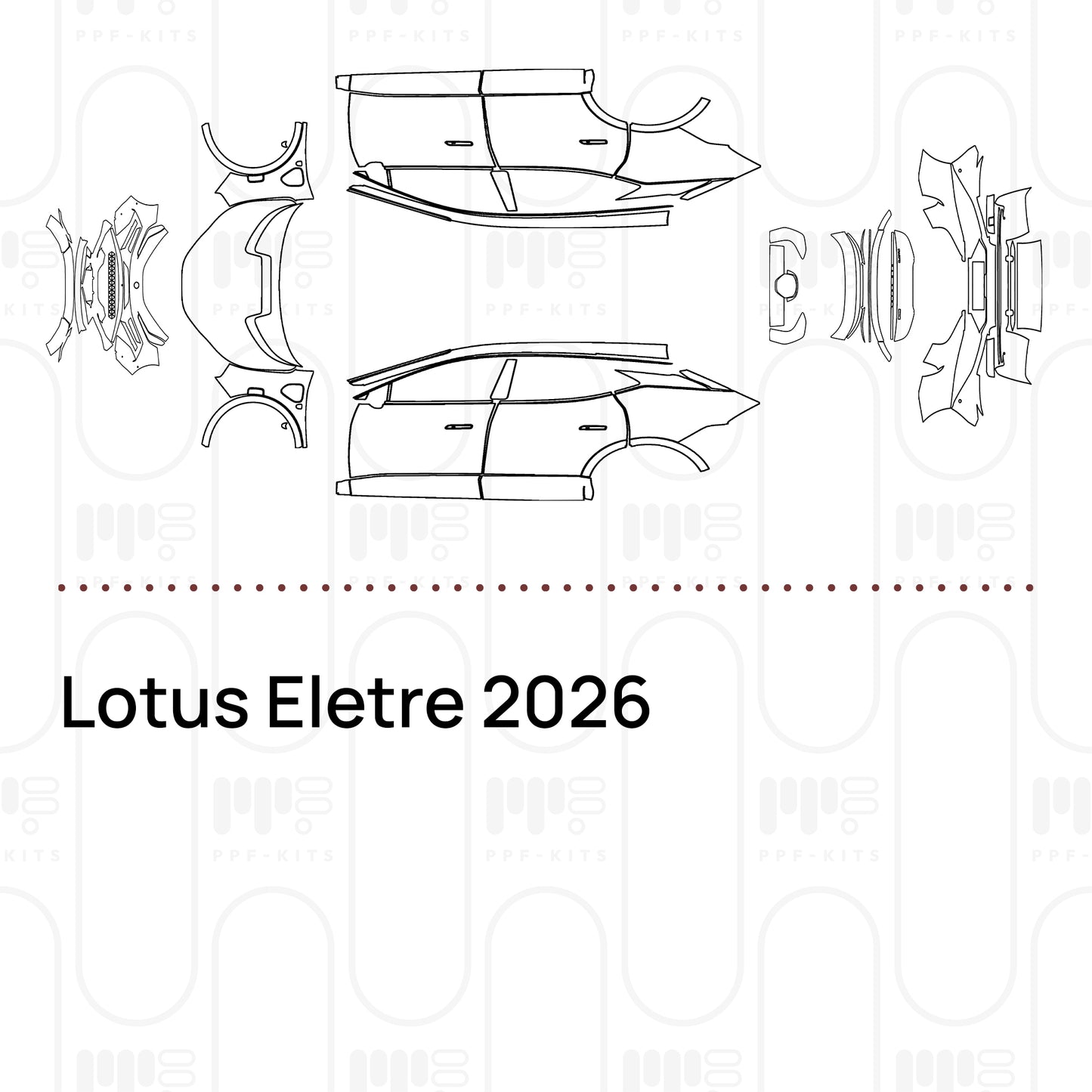 Pre-Cut PPF Lotus Eletre 2026