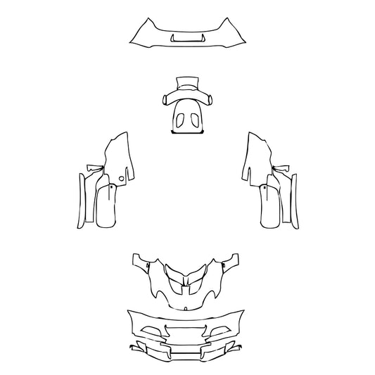Pre-Cut PPF Lotus Elise Cup 250 2019 - PPF-Kits