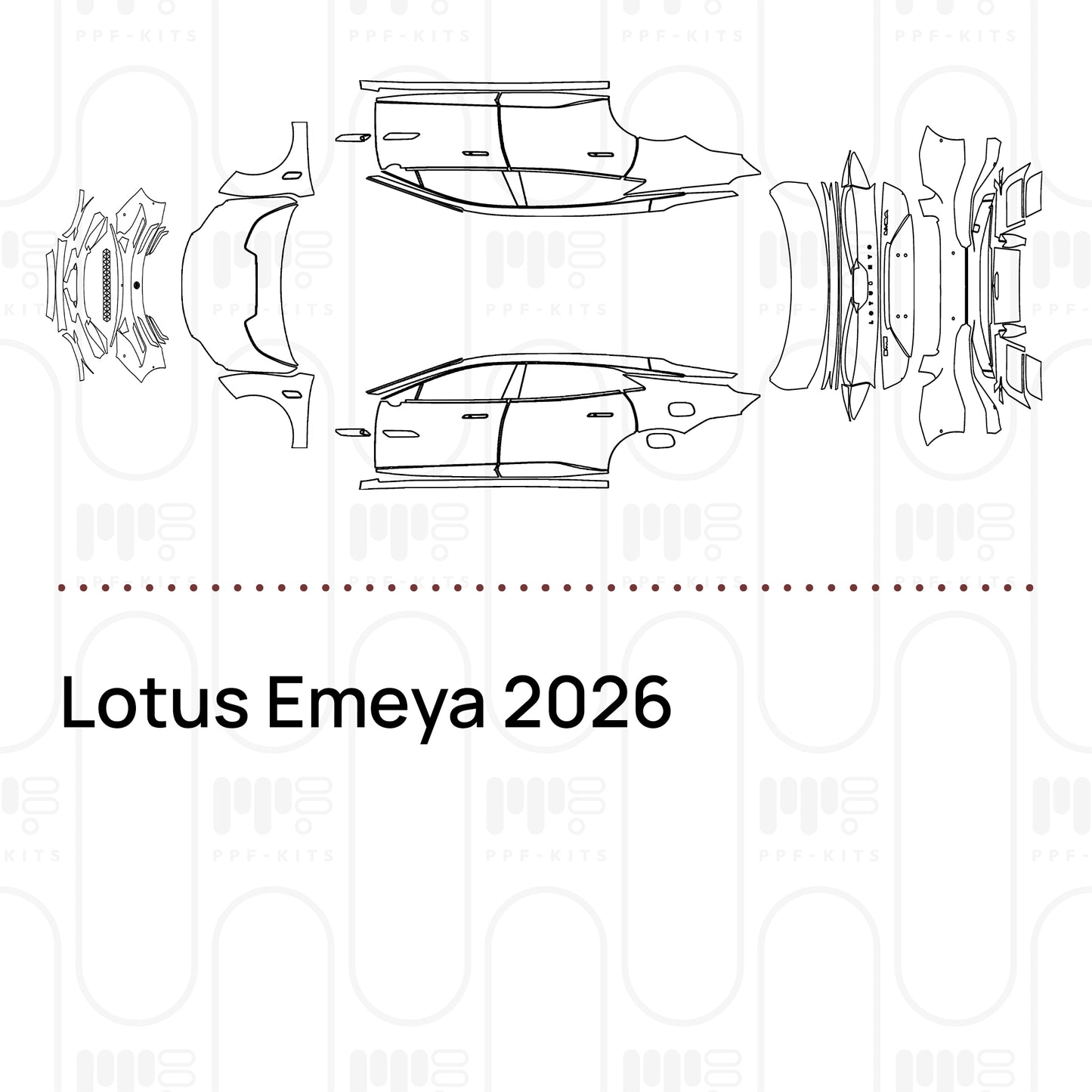 Pre-Cut PPF Lotus Emeya 2026