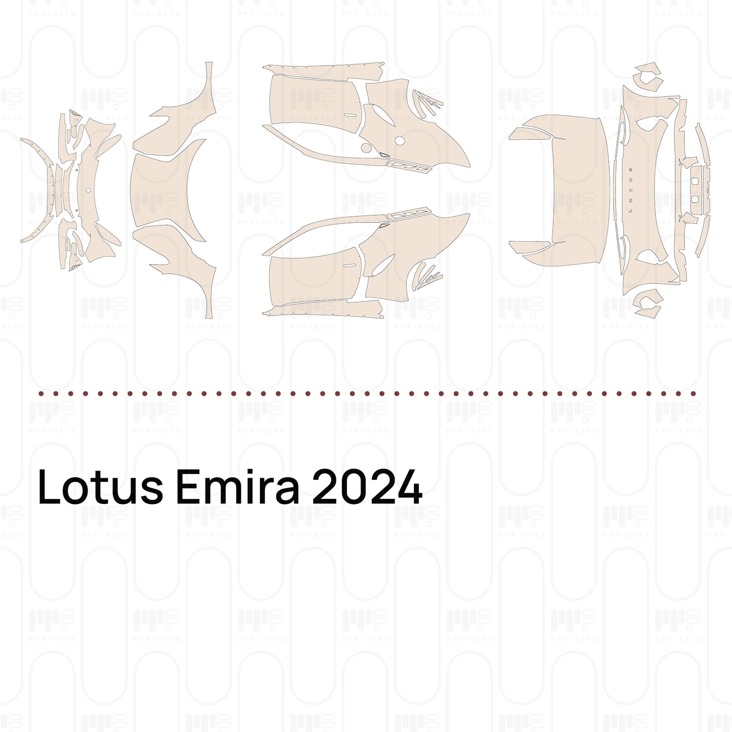 Pre-Cut PPF Lotus Emira 2024