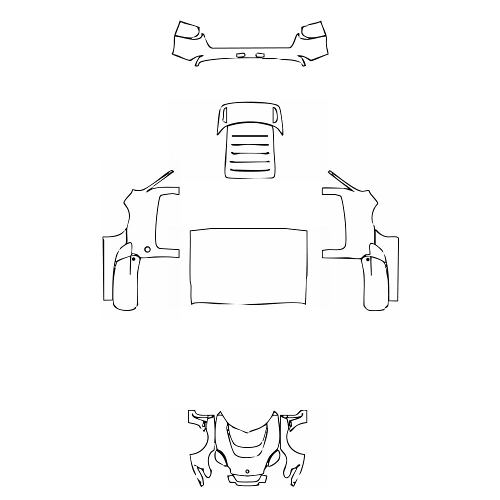 Pre-Cut PPF Lotus Exige 350 Sport 2019 - PPF-Kits