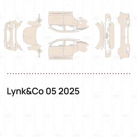 Lynk&Co 05 2025 – Forskåret PPF-lakbeskyttelsesfilm