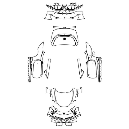Pre-Cut PPF MG Cyberster (EU) 2025 - PPF-Kits