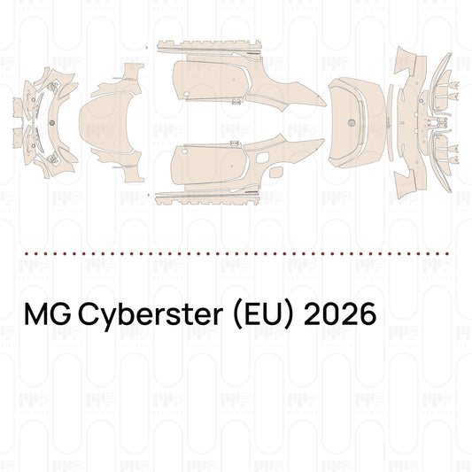 Pre-Cut PPF MG Cyberster (EU) 2026