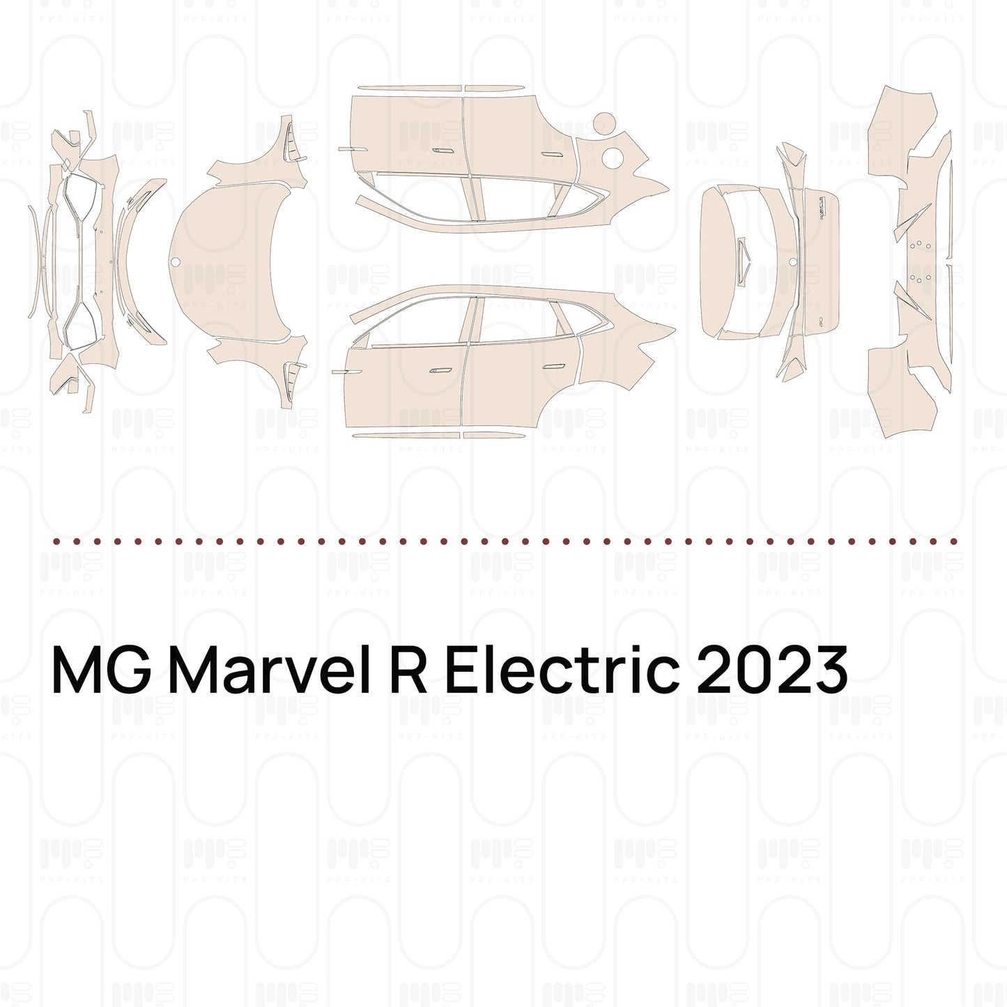 Pre-Cut PPF MG Marvel R Electric 2023
