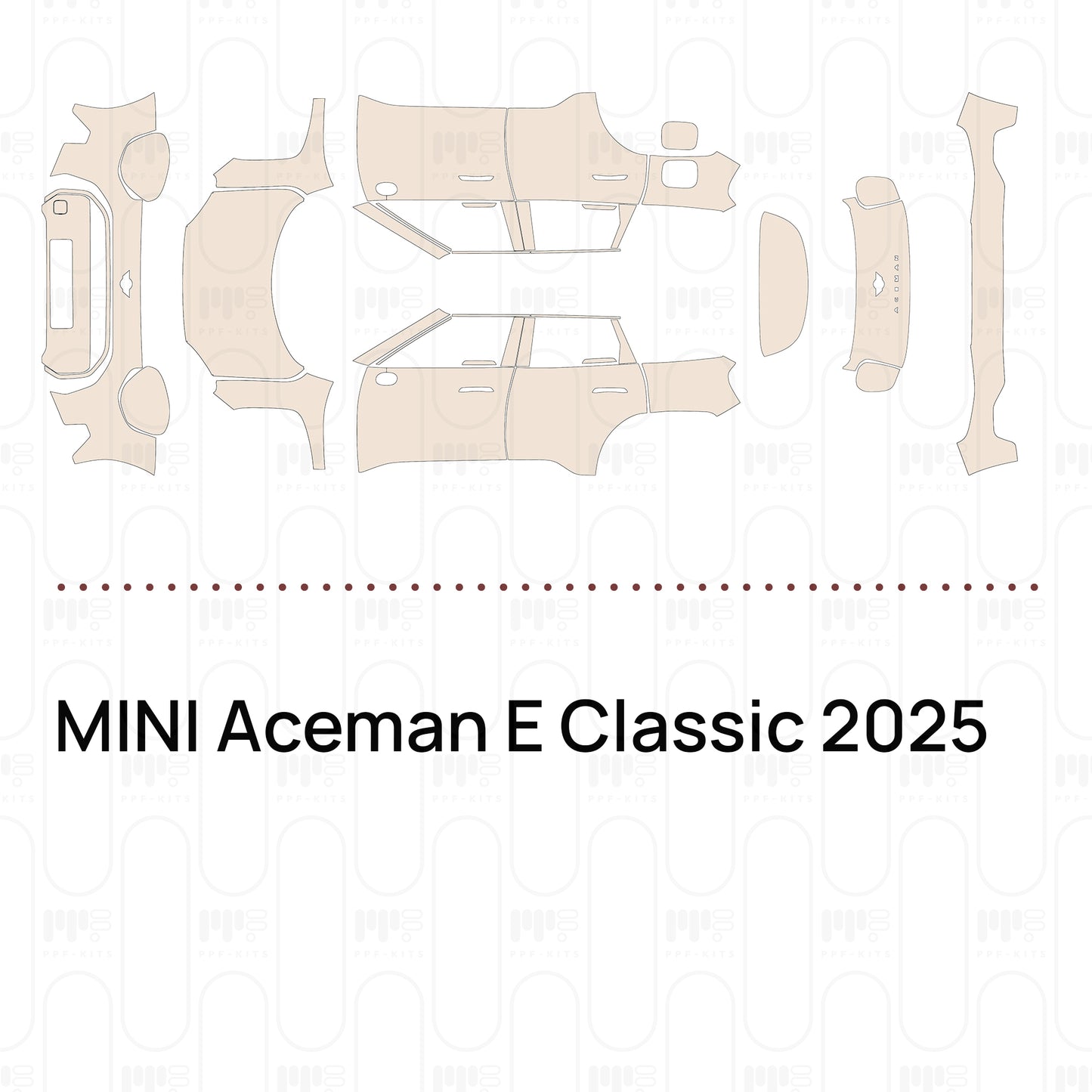 Pre-Cut PPF MINI Aceman E Classic 2025